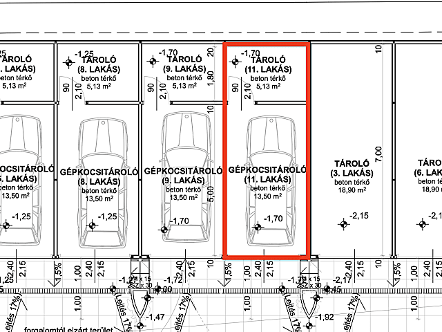 Érd Városkozpontban 2 teraszos új építésű lakás eladó #7